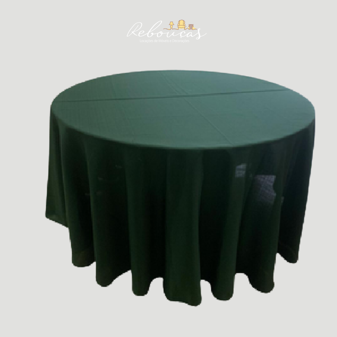 Toalha verde esmeralda