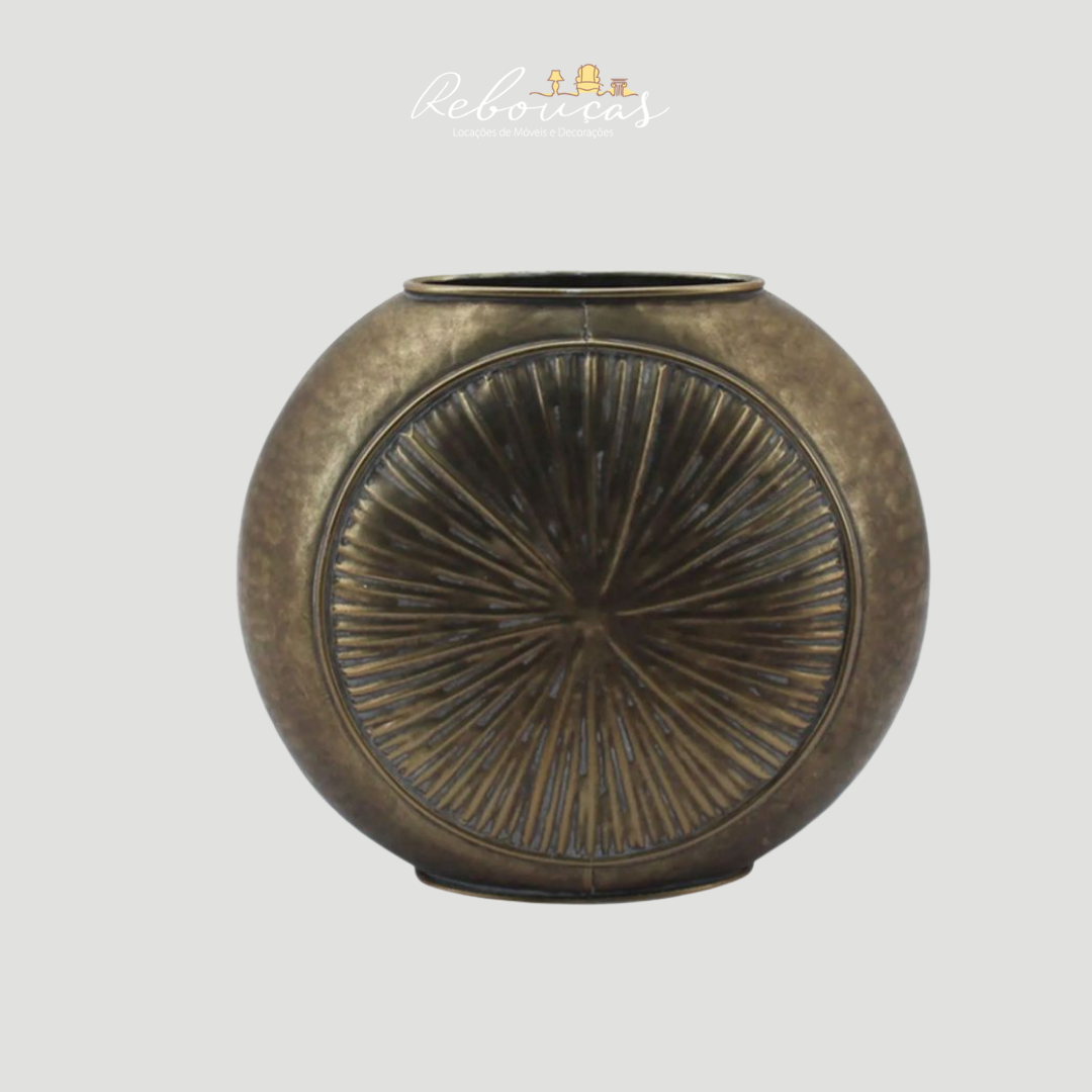 Vaso metal bronze 10x40cm