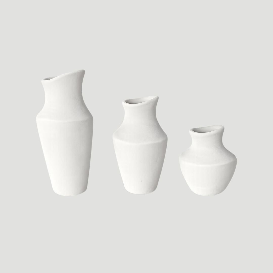 Trio de cerâmica Atena