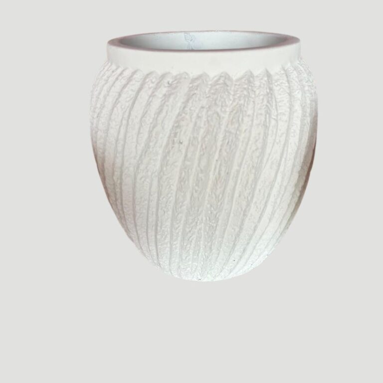 Vaso branco grécia 20×16 cm