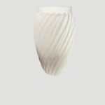 Vaso branco Grécia 29x15cm