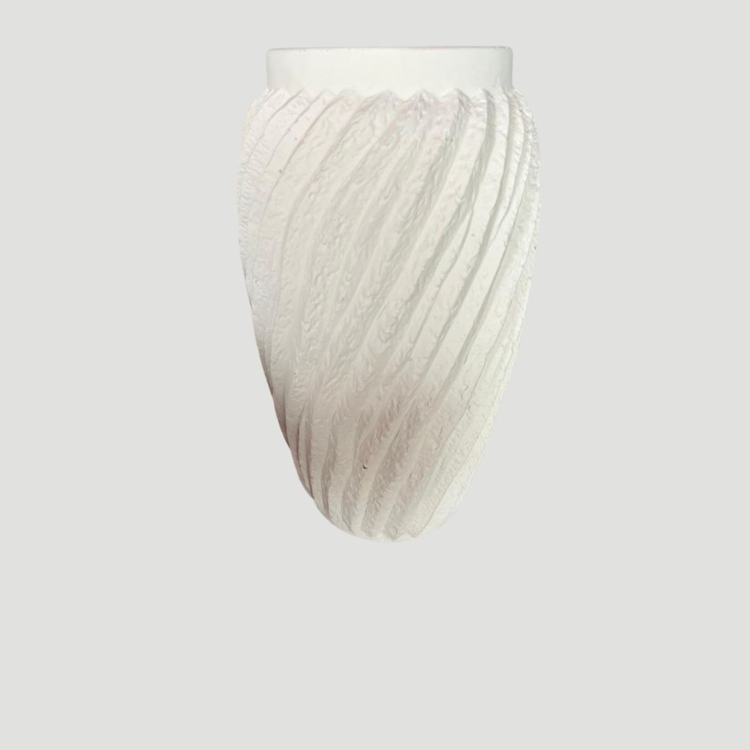 Vaso branco Grécia 29x15cm